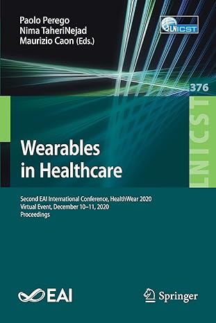 wearables in healthcare second eai international conference healthwear 2020 virtual event december 10 11 2020