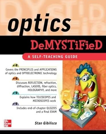 optics demystified 1st edition stan gibilisco 0071494499, 978-0071494496