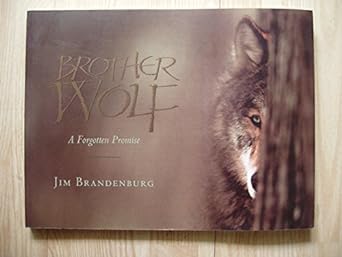 brother wolf 1st edition jim brandenburg 1559716347, 978-1559716345