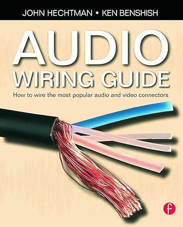 audio wiring guide how to wire the most popular audio and video connectors 1st edition john hechtman ,ken