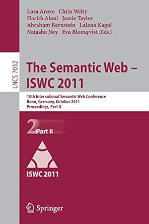 the semantic web iswc 2011 10th international semantic web conference bonn germany october 23 27 2011