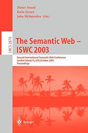 the semantic web iswc 2003 second international semantic web conference sanibel island fl usa october 20 23