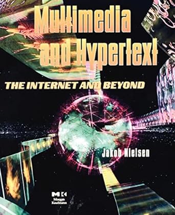 multimedia and hypertext the internet and beyond 1st u.s. edition jakob nielsen 0125184085, 978-0125184083