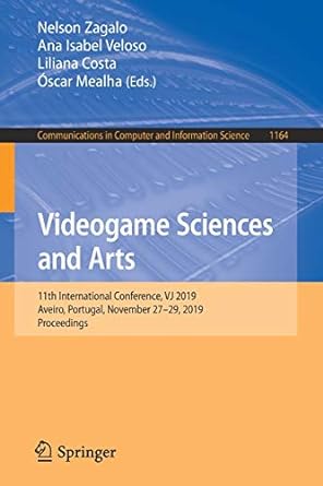 videogame sciences and arts 11th international conference vj 2019 aveiro portugal november 27 29 2019