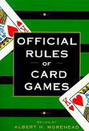 official rules of card games reissue edition albert h. morehead 0449911586, 978-0449911587