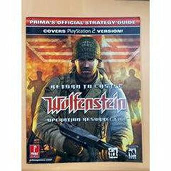 return to castle wolfenstein operation resurrection playstation 2 1st edition prima development 076154271x,