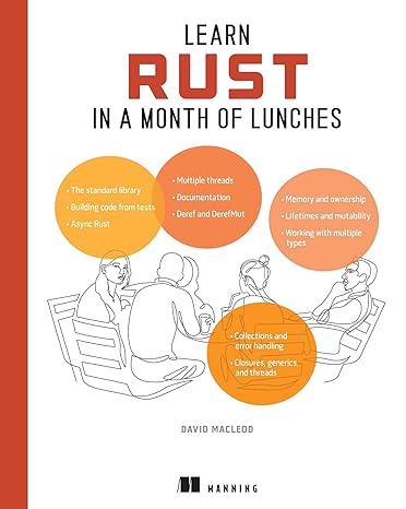 learn rust in a month of lunches 1st edition david macleod 1633438236, 978-1633438231