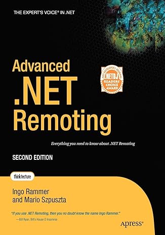 advanced net remoting 2nd edition mario szpuszta ,ingo rammer 1590594177, 978-1590594179