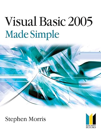 visual basic 2005 made simple 3rd edition stephen morris 0750663499, 978-0750663496