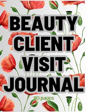 beauty client visit yournal appointment planner 110 pages 1st edition alex masmyk b0cgdz81gl