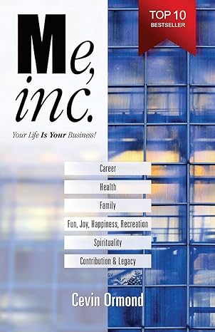 me inc your life is your business 1st edition 8016 cevin ormond 1501008412, 978-1501008412