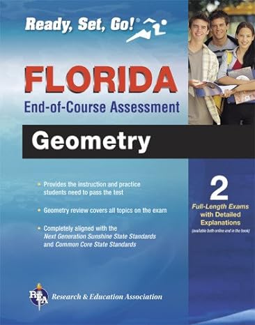 florida geometry end of course assessment book + online pap/psc edition rebecca dayton 0738611123,