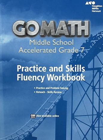 practice fluency workbook accelerated 7 1st edition houghton mifflin harcourt 054481729x, 978-0544817296