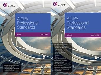 aicpa professional standards 2018 1st edition aicpa 1948306484, 978-1948306485