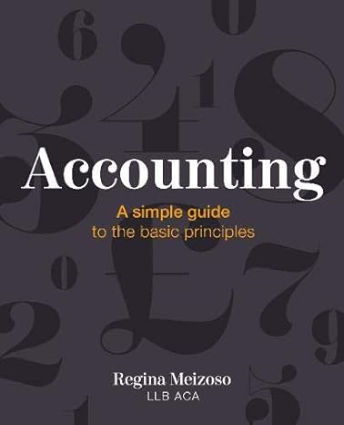 accounting a simple guide to the basic principles 1st edition regina meizoso llbaca 0995759014, 978-0995759015