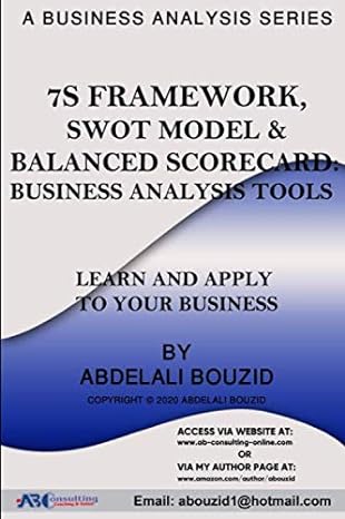 7s framework swot model and balanced scorecard business analysis tools to learn and apply to your business