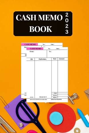 cash memo bill book essential sales record proof of transaction and purchase details for small businesses