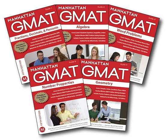 gmat strategy guide set 5th edition manhattan gmat 1935707760, 978-1935707769