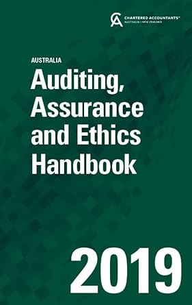 auditing assurance and ethics handbook 2019 australia 14th edition caanz 0730369773, 978-0730369776