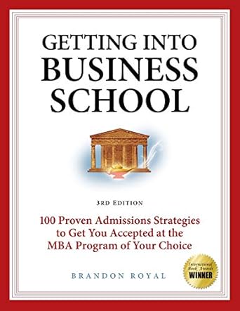 secrets to getting into business school 100 proven admissions strategies to get you accepted at the mba