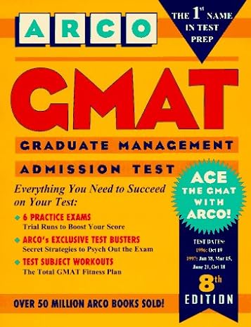 gmat graduate management admission test 8th edition thomas h. martinson~david ellis 0028610733, 978-0028610733