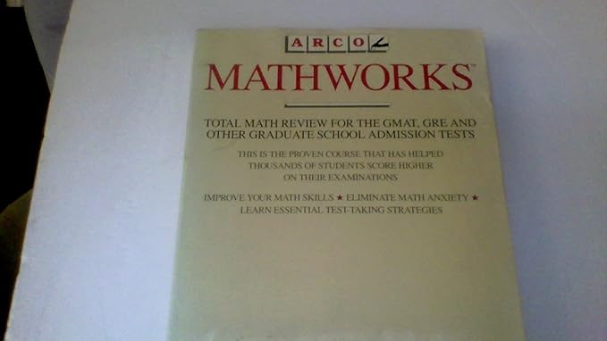 mathworks total math review for the gmat gre and other graduate school admission tests 2nd edition david