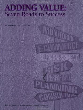 adding value seven roads to success 1st edition james roth 0894134663, 978-0894134661