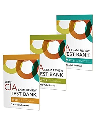 wiley cia 2022 test bank complete set 1st edition s. rao vallabhaneni 1119846129, 978-1119846123