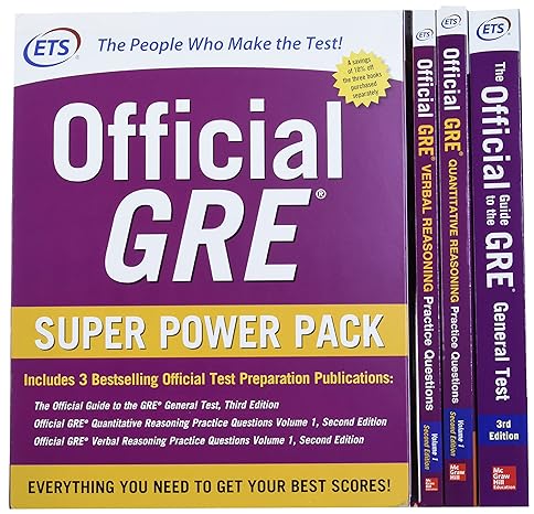 official gre super power pack 2nd edition educational testing service 1260026396, 978-1260026399