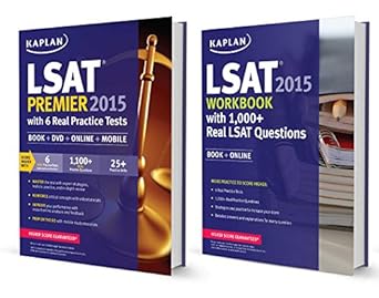 kaplan lsat premier and workbook 2015 pack 1st edition kaplan 1625230516, 978-1625230515
