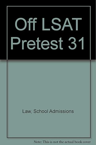 the official lsat preptest 31 1st edition law school admission council 0942639677, 978-0942639674