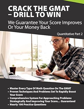 crack the gmat drill to win quantitative part ii 1st edition zr ed. 1548458333, 978-1548458331