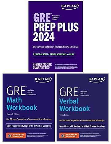gre complete 2024 6 practice tests + proven strategies + online 1st edition kaplan test prep 1506288251,