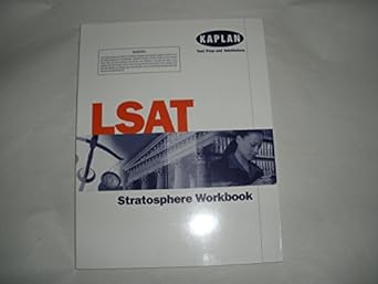 lsat kaplan stratosphere workbook 1st edition kaplan publishing b000ex1a98