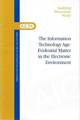 the information technology age evidential matter in the electronic environment 1st edition  0870511823,