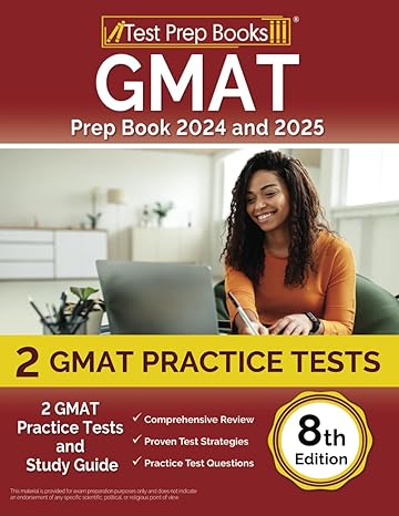 gmat prep book 2024 and 2025 2 gmat practice tests and study guide 1st edition lydia morrison 163775292x,