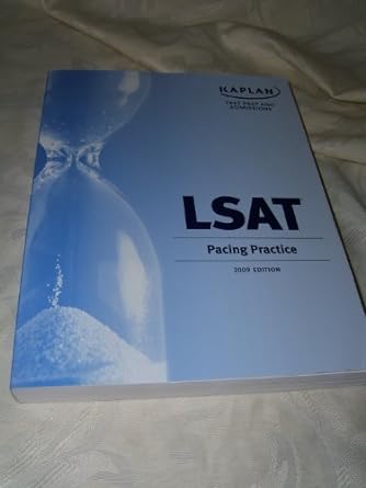 kaplan test prep and admissions lsat pacing practice 2009 edition inc kaplan b002ng857e