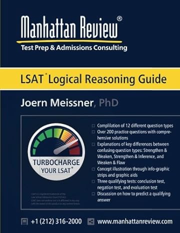 manhattan review lsat logical reasoning guide turbocharge your lsat 1st edition joern meissner ,manhattan