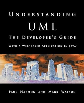 understanding uml the developer s guide 1st edition mark watson 1558604650, 978-1558604650