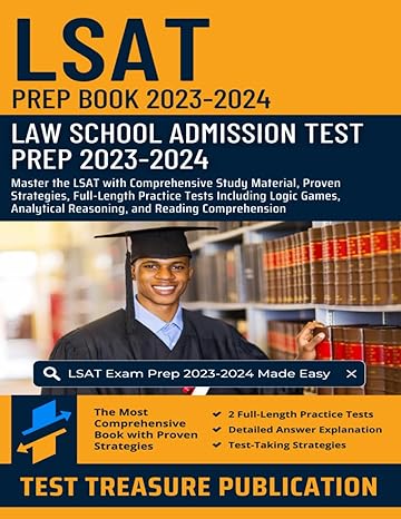 lsat prep book 2023 2024 law school admission test prep 2023 2024 master the lsat with comprehensive study