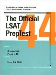 the official lsat preptest publisher law school admission council october 2004 edition 1st edition wendy