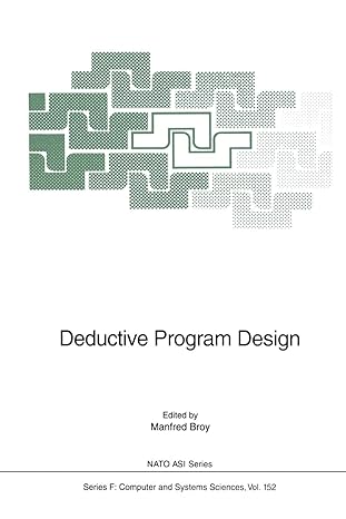 deductive program design 1st edition manfred broy 3642648495, 978-3642648496