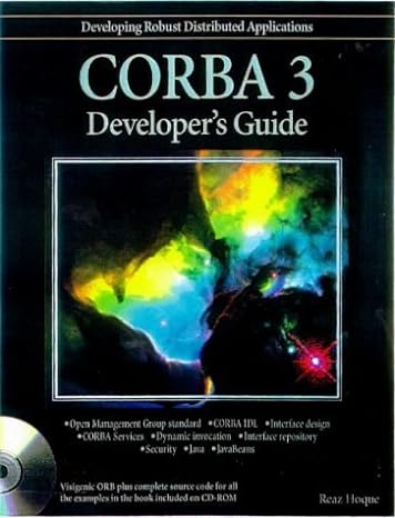 corba 3 1st edition reaz hoque 0764532006, 978-0764532009