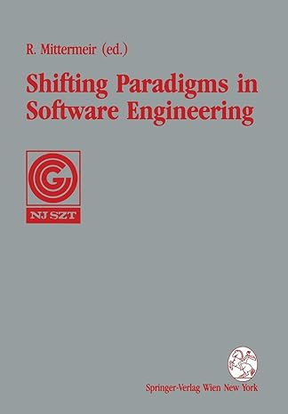 shifting paradigms in software engineering proceedings of the 7th joint conference of the austrian computer