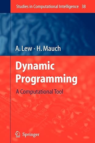 dynamic programming a computational tool 1st edition art lew ,holger mauch 3642072003, 978-3642072000