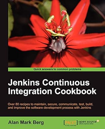 jenkins continuous integration cookbook 1st edition alan berg 1849517401, 978-1849517409