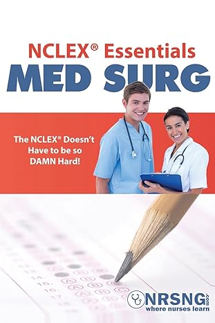 nclex essentials med surg everything you need to know to demolish medsurg 1st edition jon haws ,sandra haws