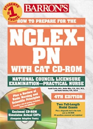 how to prepare for the nclex pn with cat cd rom 4th edition vashti curlin m.d., hattie allen r.n. m.a. m.s.,