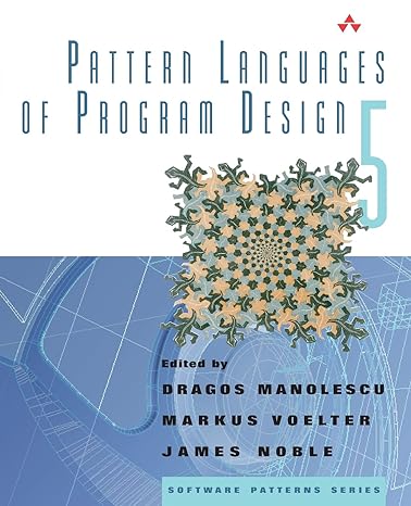 pattern languages of program design 5 1st edition dragos manolescu ,markus voelter ,james noble 0321321944,