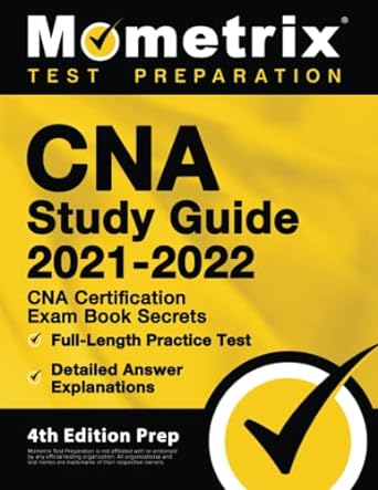 cna study guide 2021 2022 cna certification exam book secrets full length practice test detailed answer